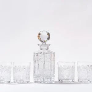 Whisky set brúsený/fľaša+6ks pohárov  320ml